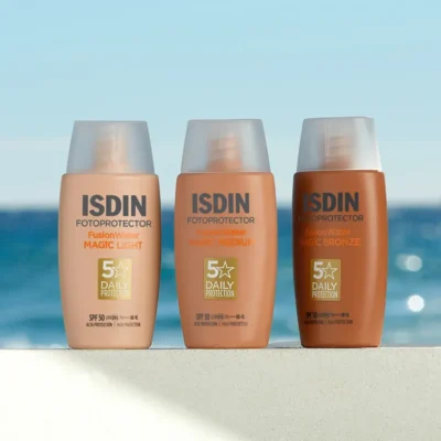 Protector Solar Con Color Isdin Fusion Water Magic Spf 50